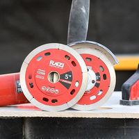 RAIZI 115/125MM diamentowe ostrze piły suche cięcie na szlifierka kątowa do materiałów ceramicznych ostrze tnące płytka porcelanowa tarcza tnąca 2